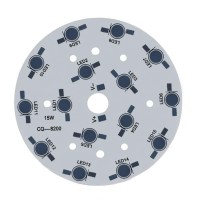 90mm 15-LED Aluminum Plate PCB