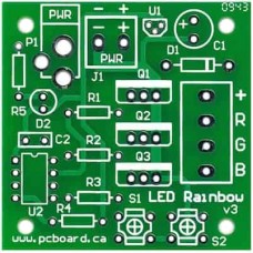 LED Rainbow Bare PCB