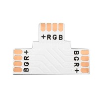 RGB 10mm LED Ribbon T Joiner RGB 10mm LED Ribbon T Joiner