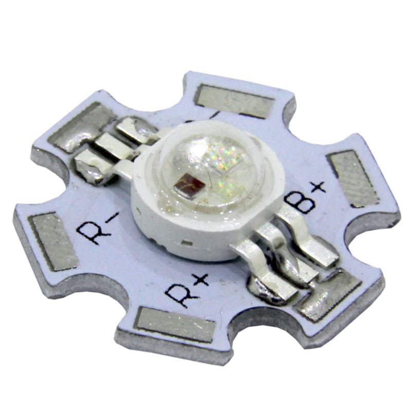 lifetime Get drunk wherever 1W High Power RGB LED (6-pin connection)