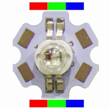 1 watt High Power RGB LED (4-pin)