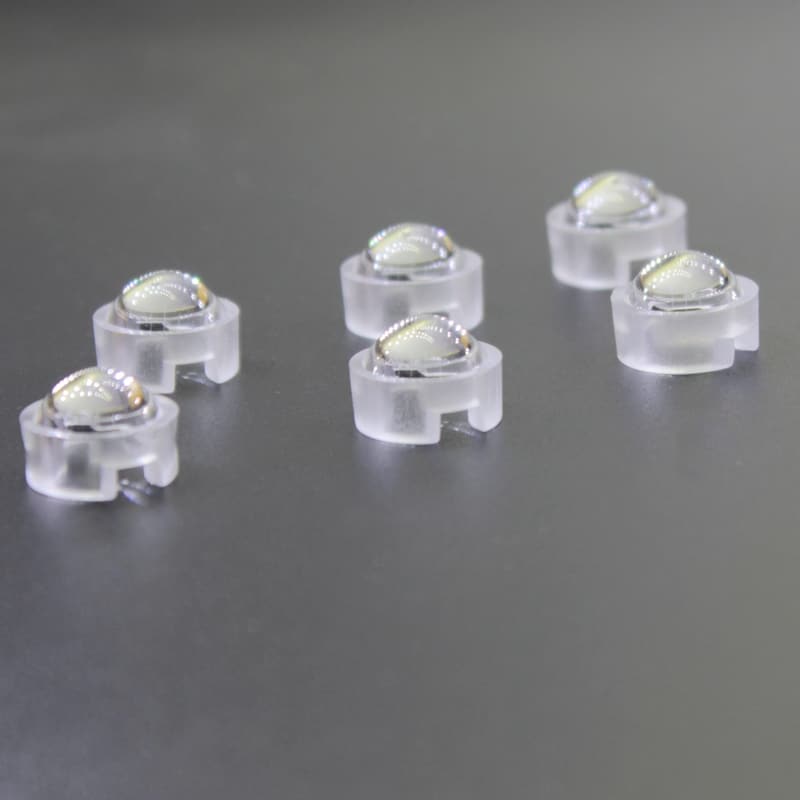 Lenses for 1W 3W LEDs 45 60 90 100 degree angle Aquarium grow light lens 