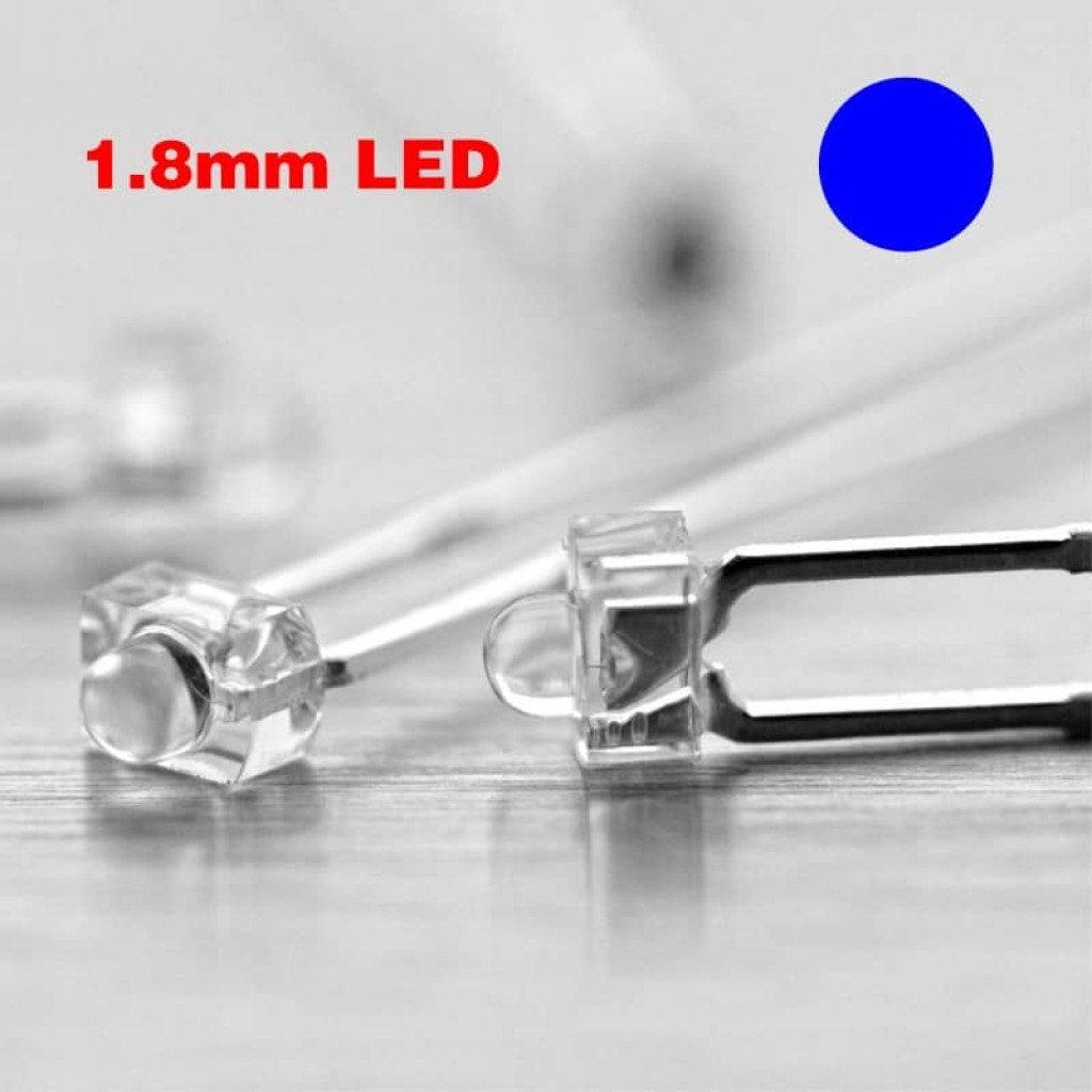1.8mm Bright Blue LED