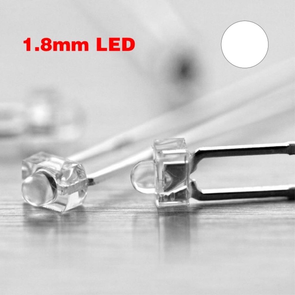 1.8mm Bright White LED 1.8mm Bright White LED