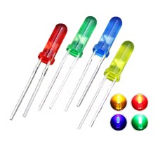 3mm Tower LED Indicator Lamps 10mm Height (Pack of 10) 3mm Tower LED Indicator Lamps 10mm Height (Pack of 10)