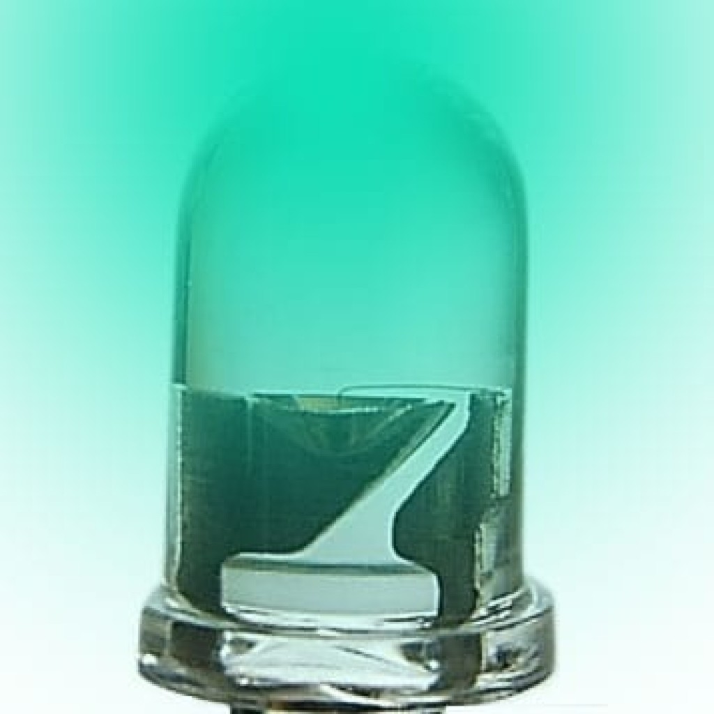 5mm Ultra Bright LED Aqua-Green