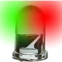 5mm Dual Color LED Green/Red (Frosted Lens)