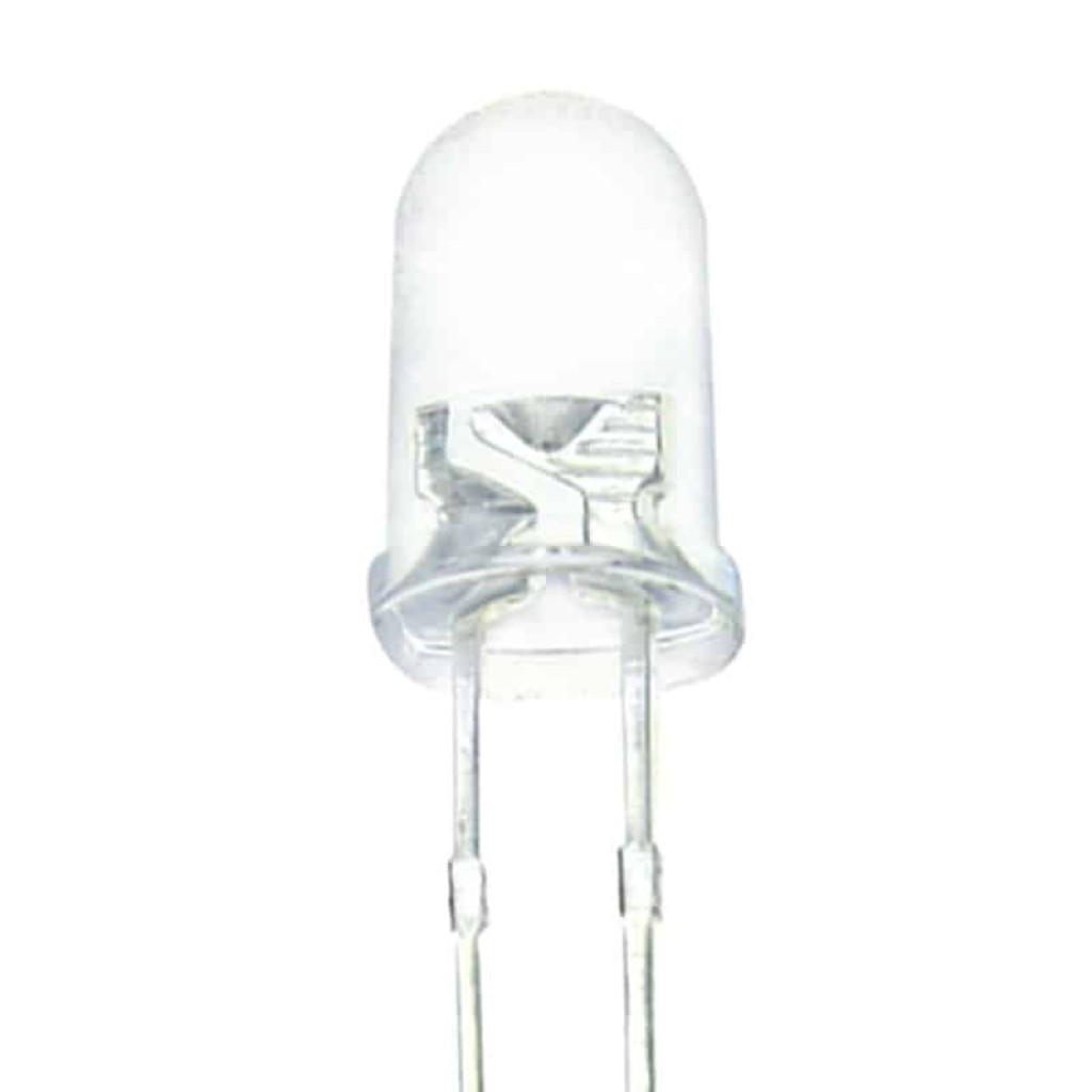 3mm Frosted White LED