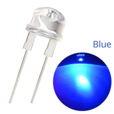 8mm 0.5W Bright Blue LED