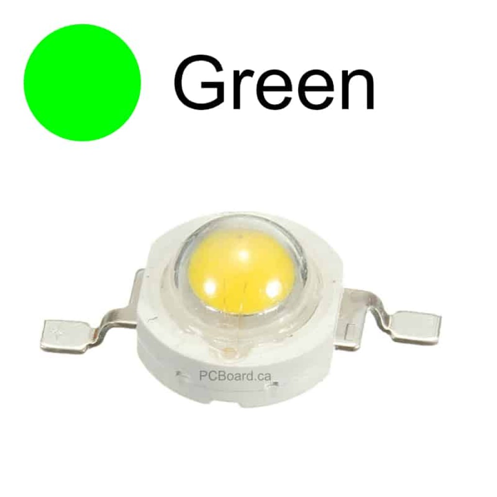 3 watt - Green LED Bead