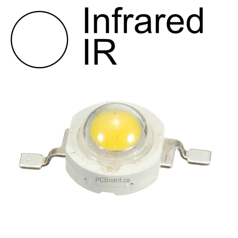3Watt 3W high power led 850nm Infrared LED IR for night vision cctv  fg