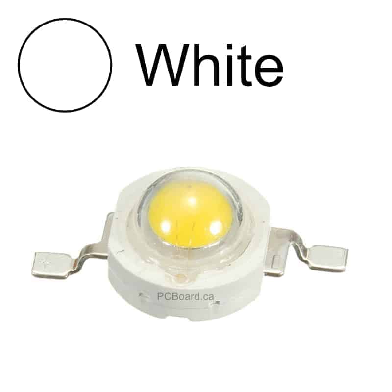10x 1W Warm White High Power LED Lamp Beads 80-110Lm 1 Watt