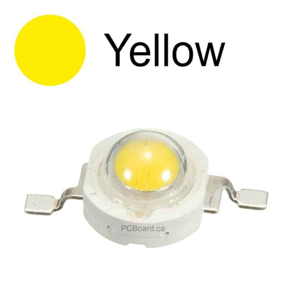 3 watt - Yellow LED Bead 3 watt - Yellow LED Bead