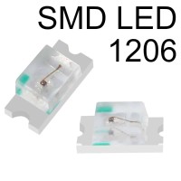 LED SMD 1206 - 20 pieces