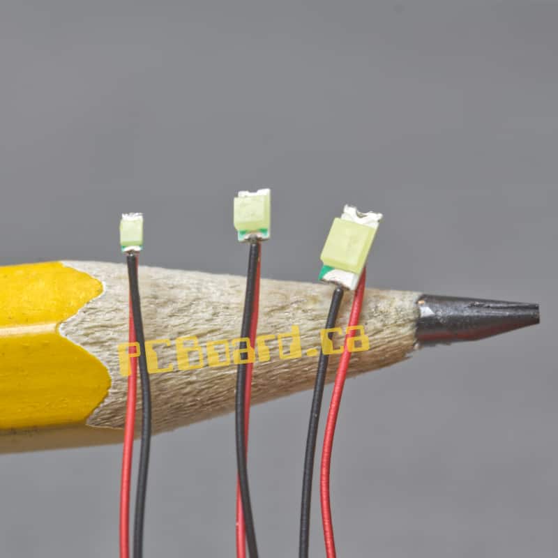 Prewired SMD 0603 LEDs: Ultra-Small LEDs in many colors