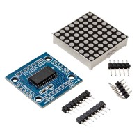 MAX7219 8x8 Red Matrix Display Kit