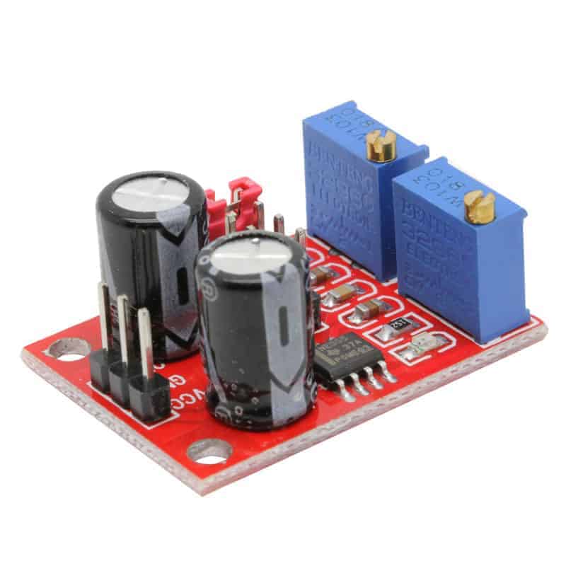 Ne555 Pulse Frequency Stepper Motor Drive Adjustable Square Signal Generator