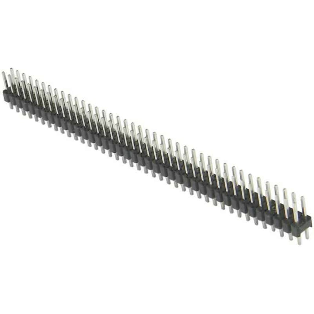 2x40-Pin Male Single Row Header