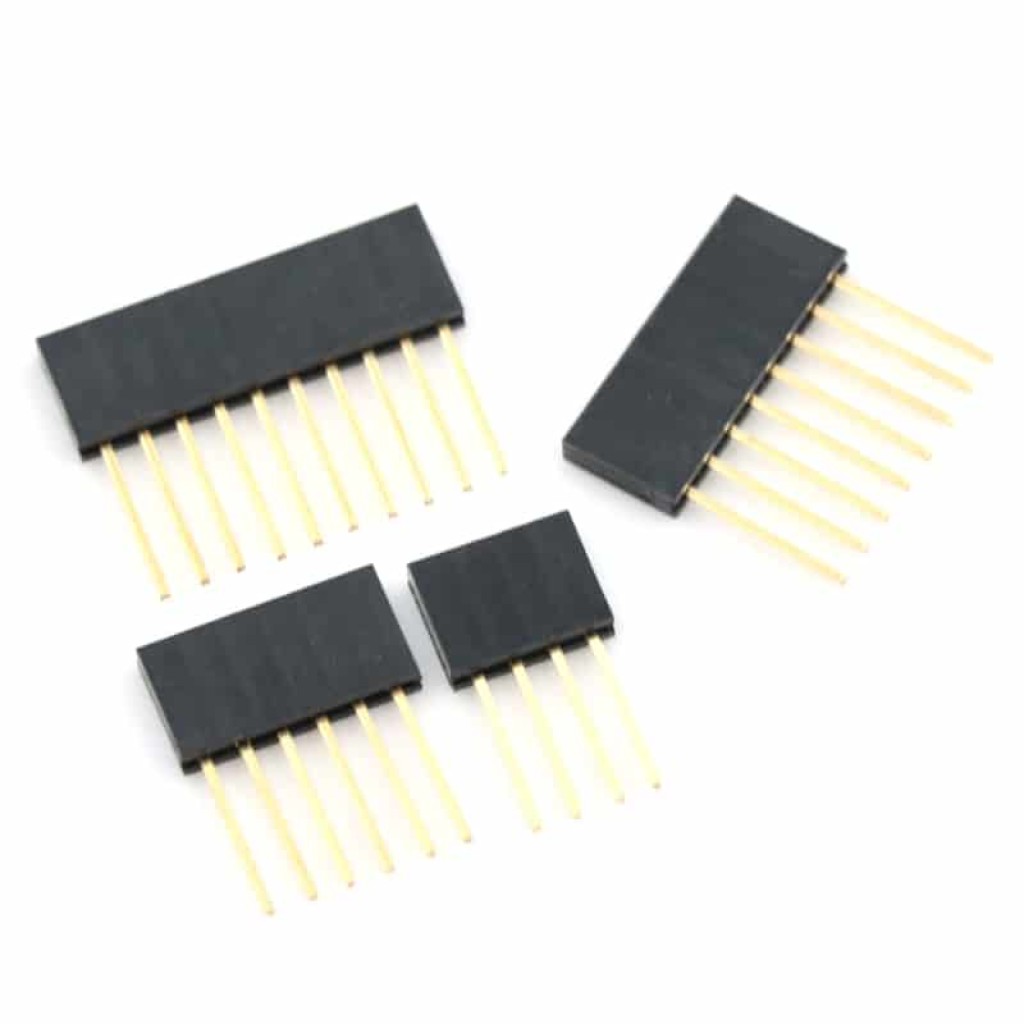 Stackable Female Headers - For Arduino Shields