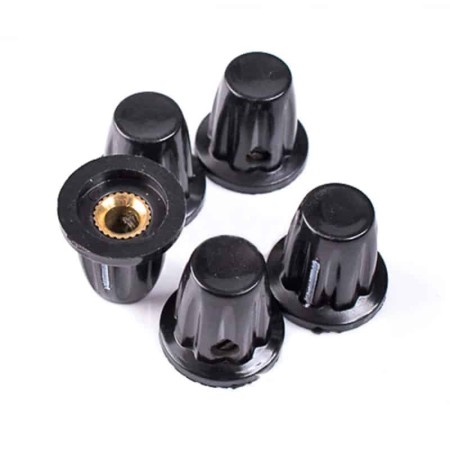 4mm Potentiometer Knob Tapered 4mm Potentiometer Knob Tapered