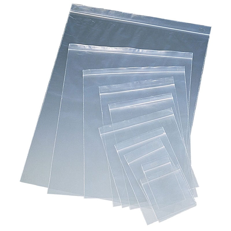 100 4x6 Reclosable Resealable Clear Zipper Plastic Bags 2Mil 4" x 6"