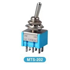 MTS-202 Mini Toggle Switch MTS-202 Mini Toggle Switch