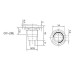 12mm Red Pushbutton Switch
