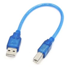 USB A Male to USB B Male 30cm