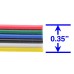 24-Gauge 6 Conductor Rainbow Wire 24-Gauge 6 Conductor Rainbow Wire