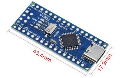 Arduino Nano v3 ATMega328 with USB-C Interface