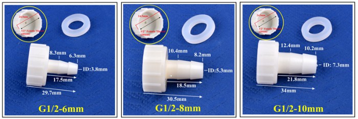G1/2-inch To Barbed Fitting Size Chart