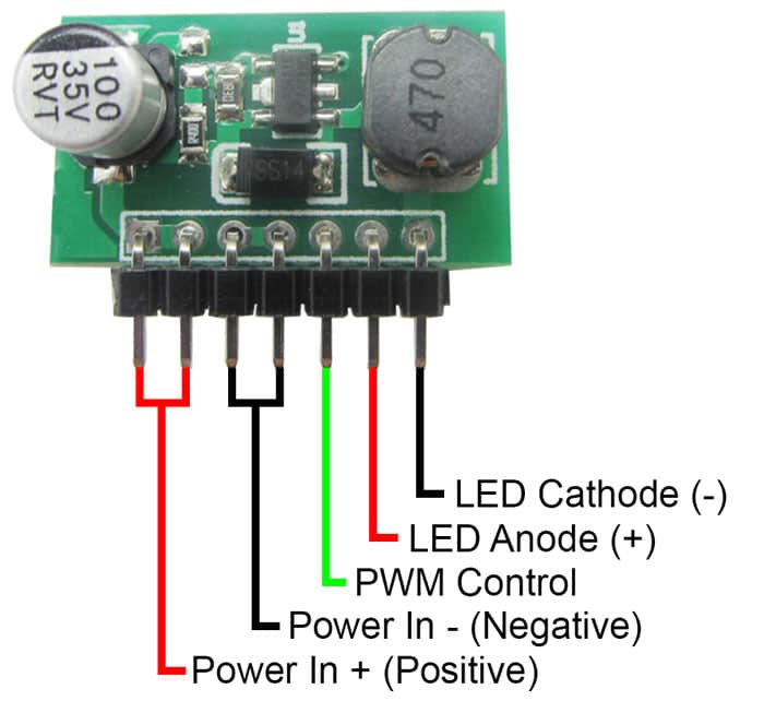 10x AMC7150 1.5A Power LED Driver IC - High Current LED Driver Chips