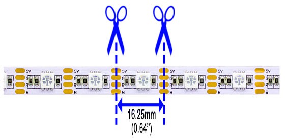 5v rgb sales led strip