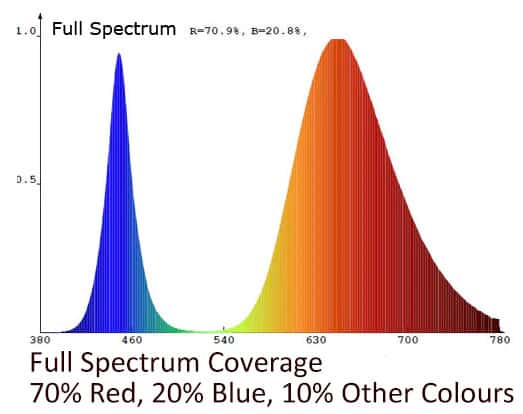 3-watt Full Spectrum LED