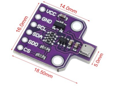 BME680 Digital Humidity, Temperature and Pressure Sensor