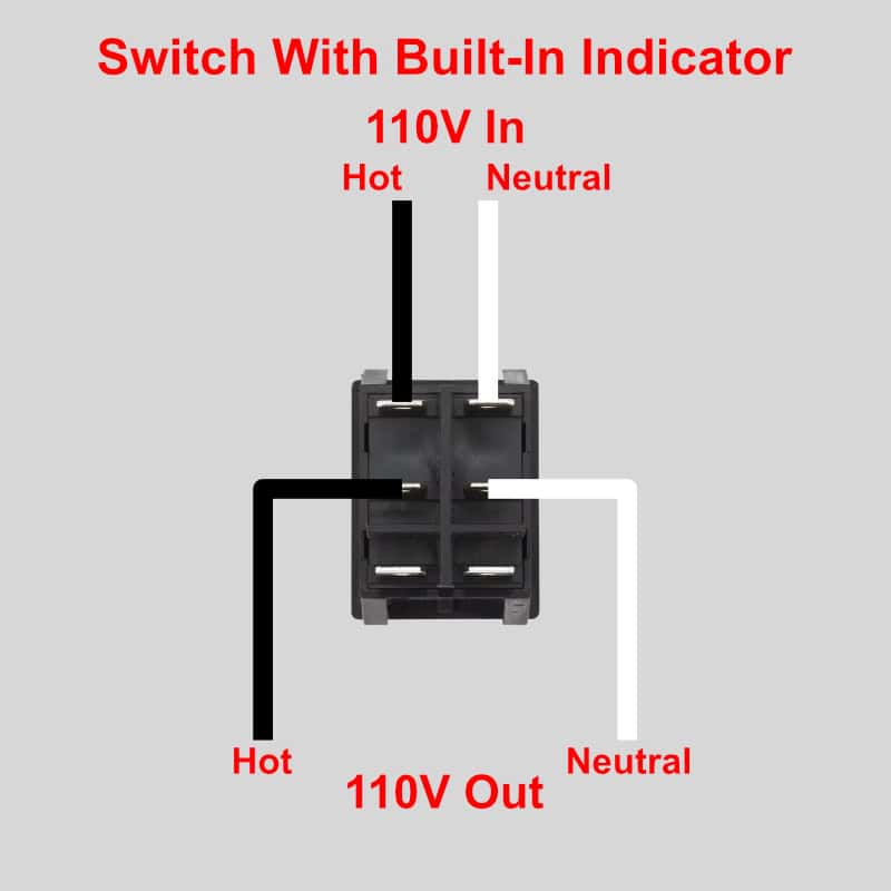 KCD4 Rocker Switch Connection Information
