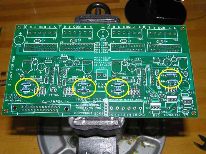HobbyCNC Pro Driver Board