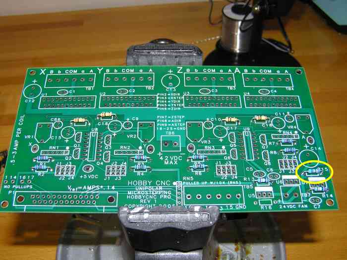 HobbyCNC Pro Driver Board