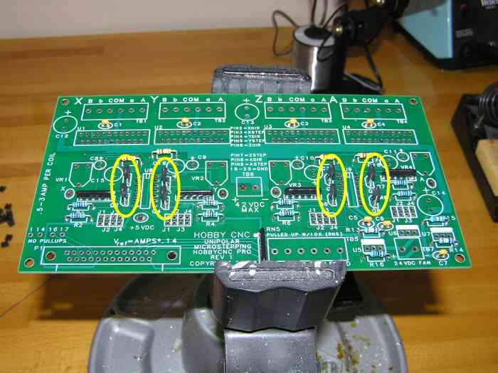 HobbyCNC Pro Driver Board