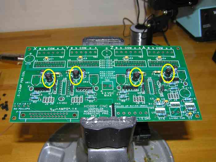 HobbyCNC Pro Driver Board
