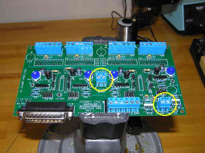 HobbyCNC Pro Driver Board