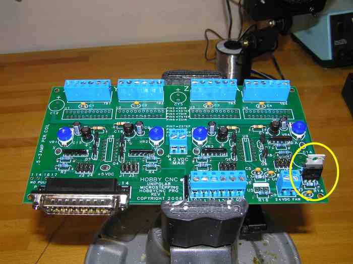 HobbyCNC Pro Driver Board