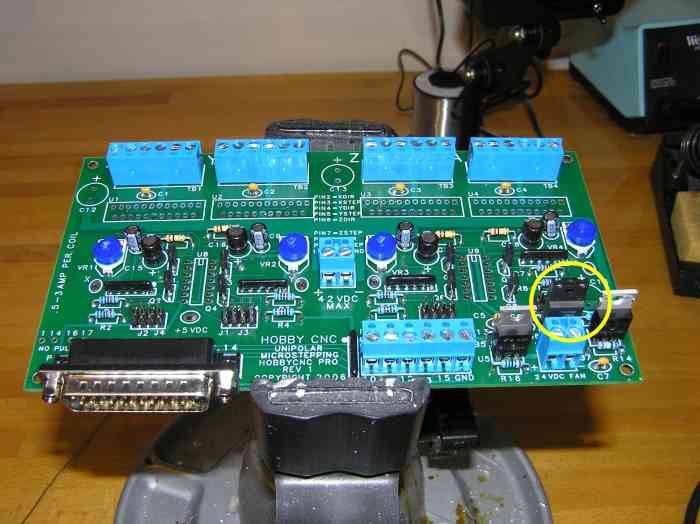 HobbyCNC Pro Driver Board